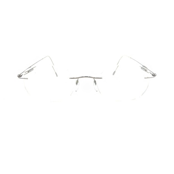 Silhouette 7534 10 6075 Titanium Silver Rimless Eyeglasses Frames 21 140 Austria - Picture 6 of 12